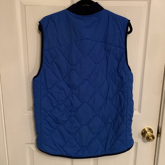 Duluth Trading Men’s Quilted Front Zipper Vest Blue Size Large - Picture 2 of 14